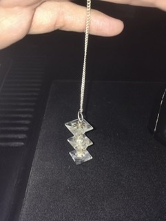 An example of a crystal pendulum